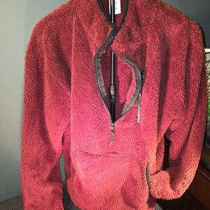 No Boundaries  Fleece Pull Over Jr Xxl Maroon
